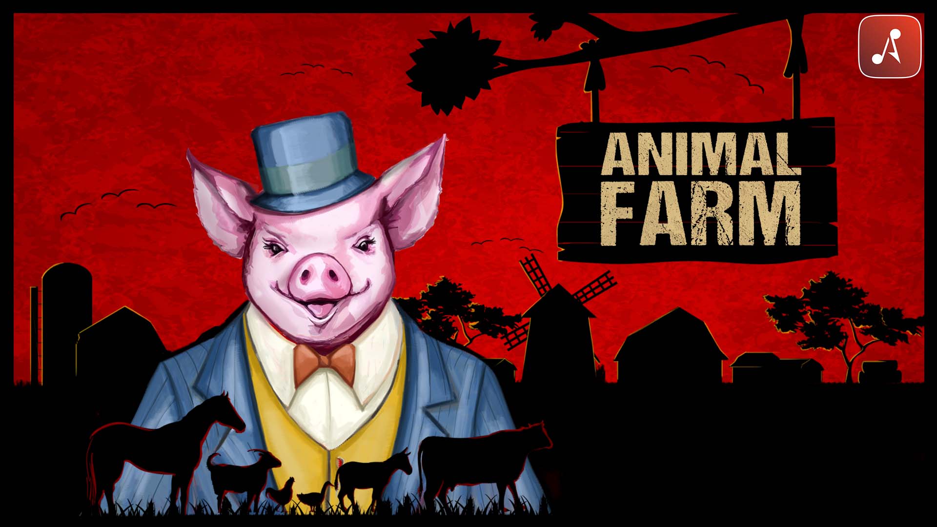 Animal Farm - Main Poster - 1920 X 1080