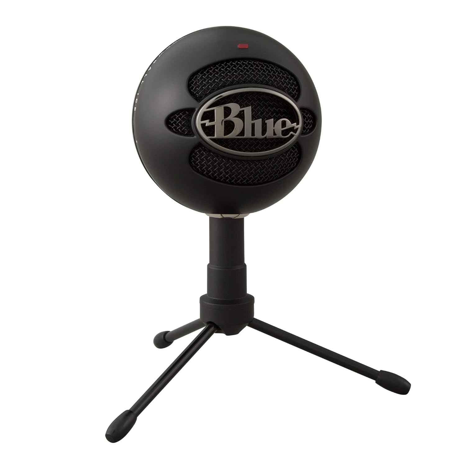 Blue Microphones Snowball iCE Plug 'n Play USB Microphone for Recording, Streaming, Podcasting, Gaming on PC and Mac, with Cardioid Condenser Capsule, Adjustable Desktop Stand and USB Cable - Black