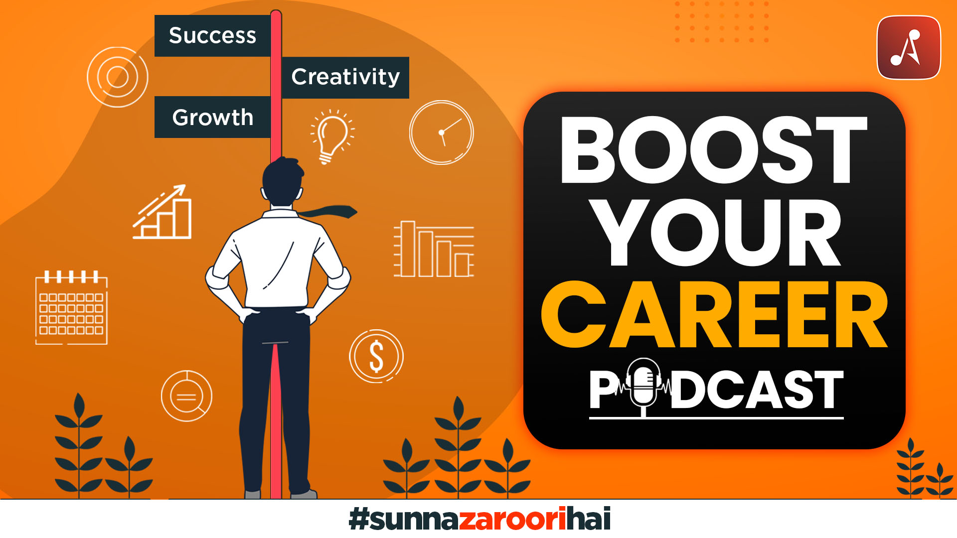 Boost your career podcast - 1920X1080