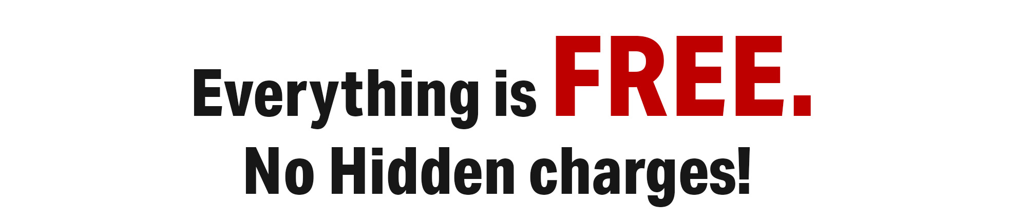 Everything is free. No Hidden Charges - Be a podcaster program Deskstop Size