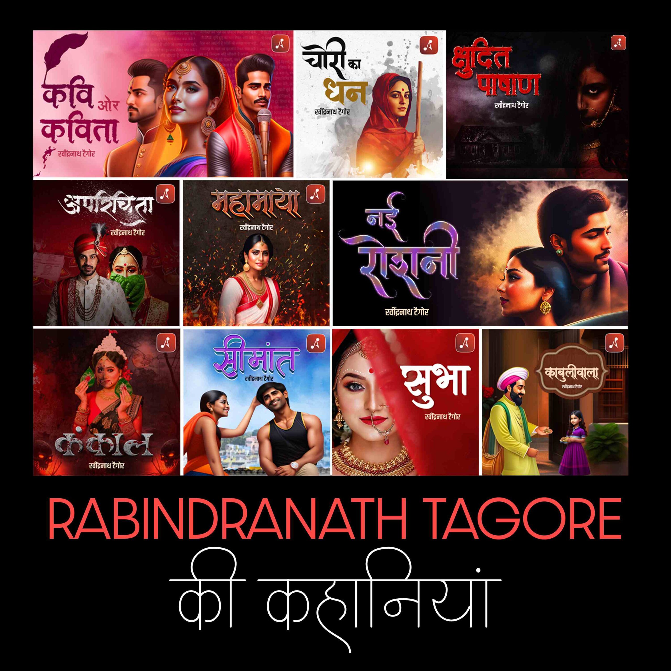 Rabindranath Tagore Ki Kahaniyan - Main Poster - 3000 X 3000